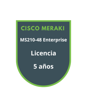 Cisco Meraki MS210-48 Enterprise Licencia 5 años Cisco Meraki MS210-48 Enterprise Licencia 5 años