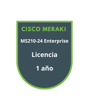 Cisco Meraki MS210-24 Enterprise Licencia 1 año Cisco Meraki MS210-24 Enterprise Licencia 1 año