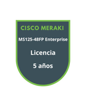 Cisco Meraki MS125-48FP Enterprise Licencia 5 años Cisco Meraki MS125-48FP Enterprise Licencia 5 años