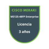 Cisco Meraki MS125-48FP Enterprise Licencia 3 años Cisco Meraki MS125-48FP Enterprise Licencia 3 años