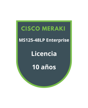 Cisco Meraki MS125-48LP Enterprise Licencia 10 años Cisco Meraki MS125-48LP Enterprise Licencia 10 años
