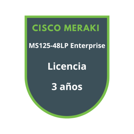 Cisco Meraki MS125-48LP Enterprise Licencia 3 años Cisco Meraki MS125-48LP Enterprise Licencia 3 años