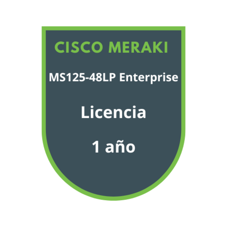 Cisco Meraki MS125-48LP Enterprise Licencia 1 año Cisco Meraki MS125-48LP Enterprise Licencia 1 año