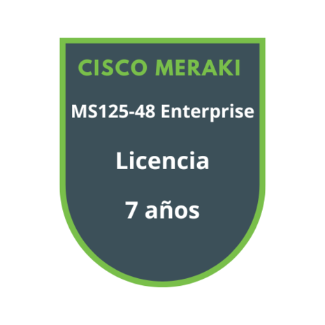 Cisco Meraki MS125-48 Enterprise Licencia 7 años Cisco Meraki MS125-48 Enterprise Licencia 7 años