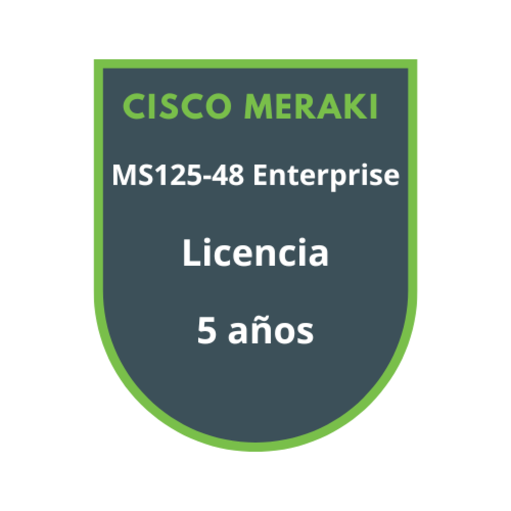 Cisco Meraki MS125-48 Enterprise Licencia 5 años Cisco Meraki MS125-48 Enterprise Licencia 5 años