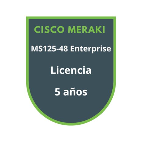 Cisco Meraki MS125-48 Enterprise Licencia 5 años Cisco Meraki MS125-48 Enterprise Licencia 5 años