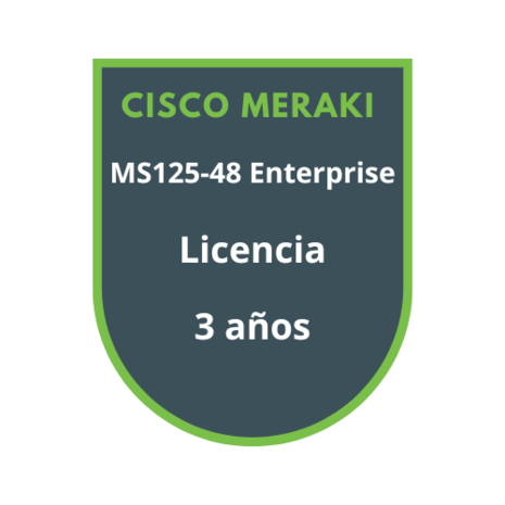Cisco Meraki MS125-48 Enterprise Licencia 3 años Cisco Meraki MS125-48 Enterprise Licencia 3 años