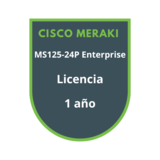 Cisco Meraki MS125-24P Enterprise Licencia 1 año Cisco Meraki MS125-24P Enterprise Licencia 1 año