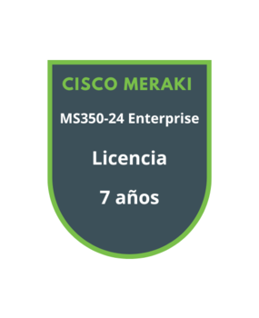 Cisco Meraki MS350-24 Enterprise Licencia 7 años Cisco Meraki MS350-24 Enterprise Licencia 7 años