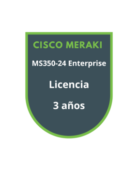 Cisco Meraki MS350-24 Enterprise Licencia 3 años Cisco Meraki MS350-24 Enterprise Licencia 3 años