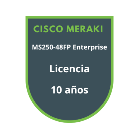 Cisco Meraki MS250-48FP Enterprise Licencia 10 años Cisco Meraki MS250-48FP Enterprise Licencia 10 años