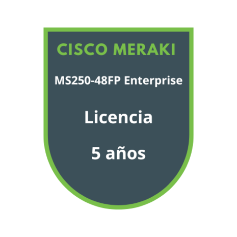 Cisco Meraki MS250-48FP Enterprise Licencia 5 años Cisco Meraki MS250-48FP Enterprise Licencia 5 años