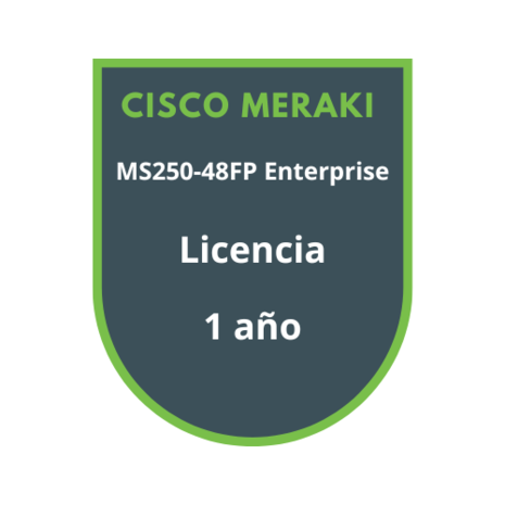 Cisco Meraki MS250-48FP Enterprise Licencia 1 año Cisco Meraki MS250-48FP Enterprise Licencia 1 año