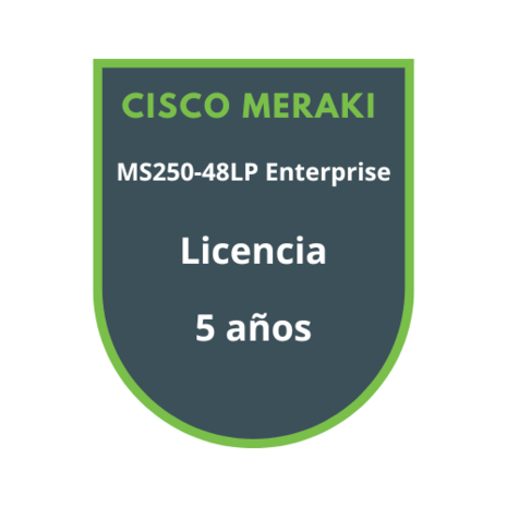Cisco Meraki MS250-48LP Enterprise Licencia 5 años Cisco Meraki MS250-48LP Enterprise Licencia 5 años