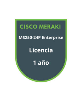 Cisco Meraki MS250-24P Enterprise Licencia 1 año Cisco Meraki MS250-24P Enterprise Licencia 1 año