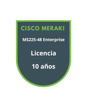 Cisco Meraki MS225-48 Enterprise Licencia 10 años Cisco Meraki MS225-48 Enterprise Licencia 10 años