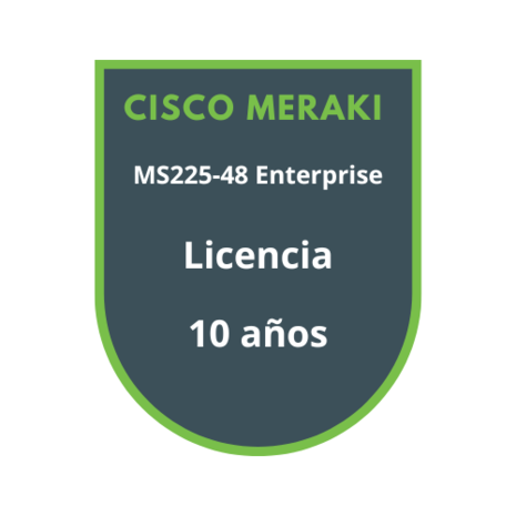 Cisco Meraki MS225-48 Enterprise Licencia 10 años Cisco Meraki MS225-48 Enterprise Licencia 10 años