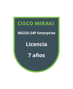 Cisco Meraki MS225-24P Enterprise Licencia 7 años Cisco Meraki MS225-24P Enterprise Licencia 7 años