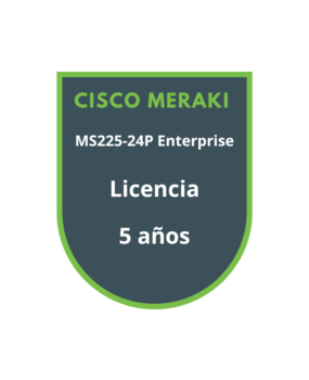 Cisco Meraki MS225-24P Enterprise Licencia 5 años Cisco Meraki MS225-24P Enterprise Licencia 5 años
