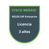 Cisco Meraki MS225-24P Enterprise Licencia 3 años Cisco Meraki MS225-24P Enterprise Licencia 3 años