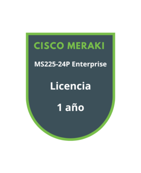 Cisco Meraki MS225-24P Enterprise Licencia 1 año Cisco Meraki MS225-24P Enterprise Licencia 1 año