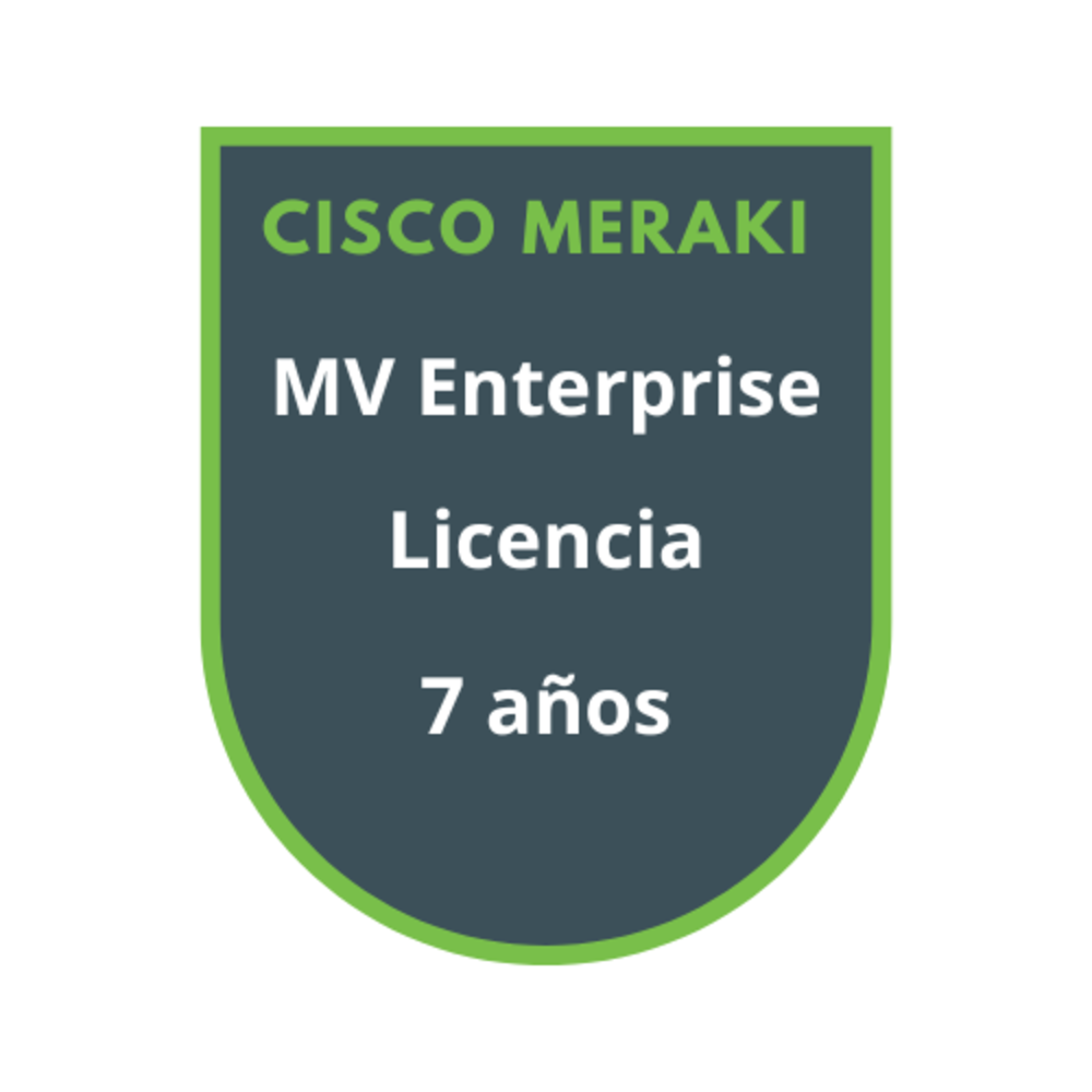 Cisco Meraki MV Enterprise Licencia 7 años Cisco Meraki MV Enterprise Licencia 7 años