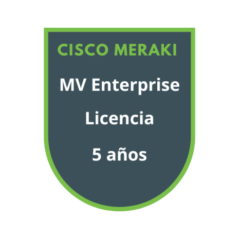 Cisco Meraki MV Enterprise Licencia 5 años Cisco Meraki MV Enterprise Licencia 5 años