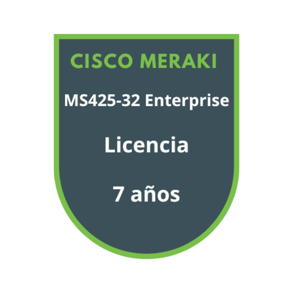 Cisco Meraki MS425-32 Enterprise Licencia 7 años Cisco Meraki MS425-32 Enterprise Licencia 7 años