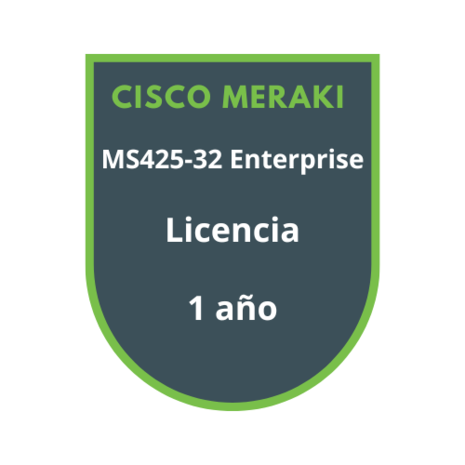 Cisco Meraki MS425-32 Enterprise Licencia 1 año Cisco Meraki MS425-32 Enterprise Licencia 1 año