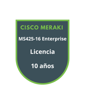 Cisco Meraki MS425-16 Enterprise Licencia 10 años Cisco Meraki MS425-16 Enterprise Licencia 10 años