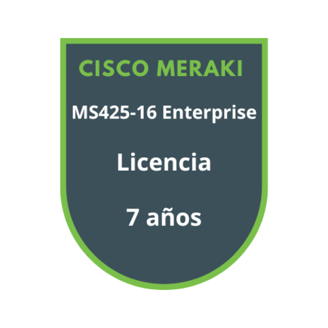 Cisco Meraki MS425-16 Enterprise Licencia 7 años Cisco Meraki MS425-16 Enterprise Licencia 7 años