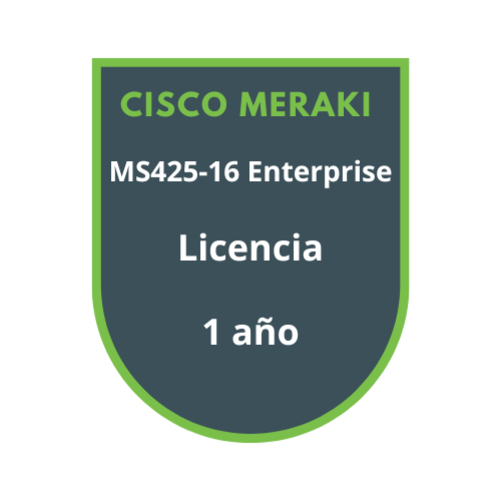 Cisco Meraki MS425-16 Enterprise Licencia 1 año Cisco Meraki MS425-16 Enterprise Licencia 1 año