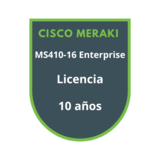 Cisco Meraki MS410-16 Enterprise Licencia 10 años Cisco Meraki MS410-16 Enterprise Licencia 10 años