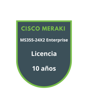 Cisco Meraki MS355-24X2 Enterprise Licencia 10 años Cisco Meraki MS355-24X2 Enterprise Licencia 10 años