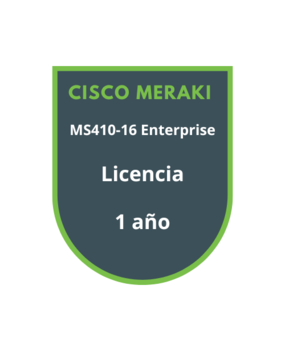 Cisco Meraki MS410-16 Enterprise Licencia 1 año Cisco Meraki MS410-16 Enterprise Licencia 1 año