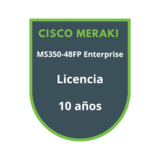 Cisco Meraki MS350-48FP Enterprise Licencia 10 años Cisco Meraki MS350-48FP Enterprise Licencia 10 años