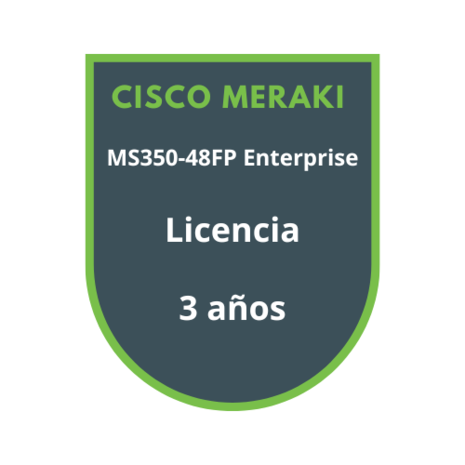 Cisco Meraki MS350-48FP Enterprise Licencia 3 años Cisco Meraki MS350-48FP Enterprise Licencia 3 años
