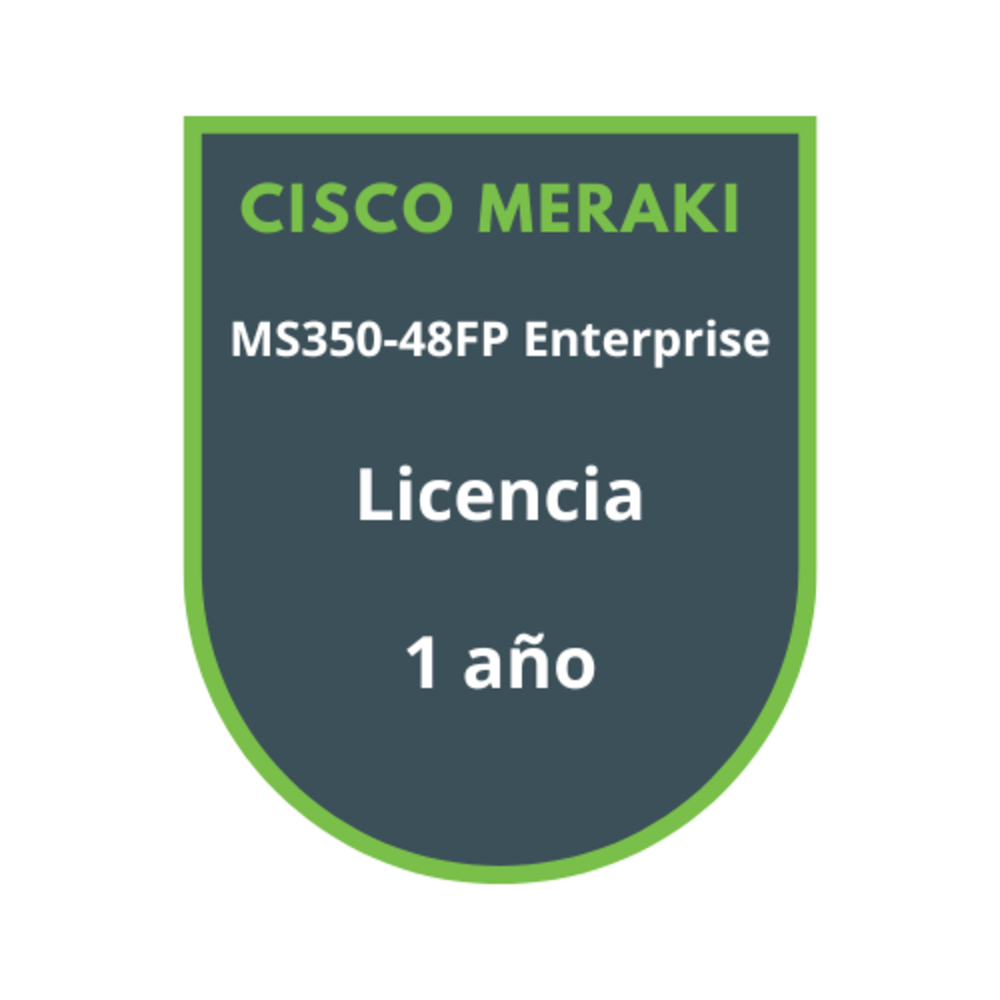 Cisco Meraki MS350-48FP Enterprise Licencia 1 año Cisco Meraki MS350-48FP Enterprise Licencia 1 año