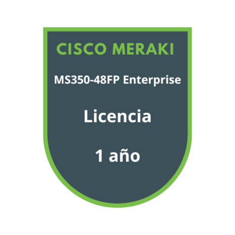 Cisco Meraki MS350-48FP Enterprise Licencia 1 año Cisco Meraki MS350-48FP Enterprise Licencia 1 año