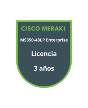 Cisco Meraki MS350-48LP Enterprise Licencia 3 años Cisco Meraki MS350-48LP Enterprise Licencia 3 años