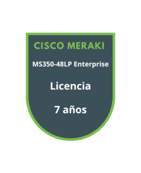 Cisco Meraki MS350-48LP Enterprise Licencia 7 años Cisco Meraki MS350-48LP Enterprise Licencia 7 años
