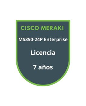 Cisco Meraki MS350-24P Enterprise Licencia 7 años Cisco Meraki MS350-24P Enterprise Licencia 7 años