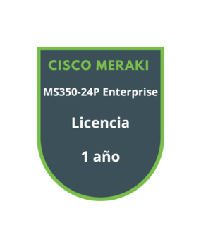 Cisco Meraki MS350-24P Enterprise Licencia 1 año Cisco Meraki MS350-24P Enterprise Licencia 1 año