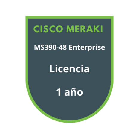 Cisco Meraki MS390-48 Enterprise Licencia 1 año Cisco Meraki MS390-48 Enterprise Licencia 1 año