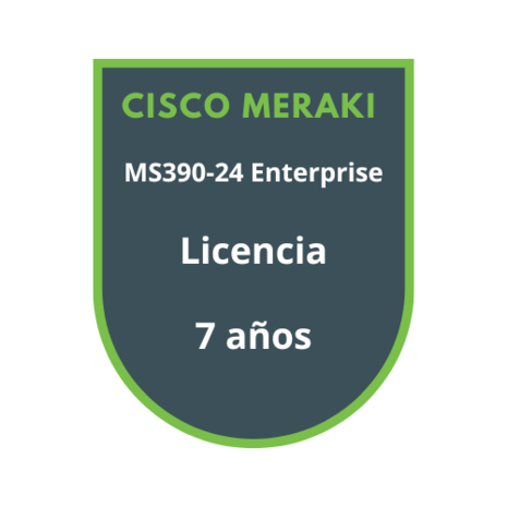 Cisco Meraki MS390-24 Enterprise Licencia 7 años Cisco Meraki MS390-24 Enterprise Licencia 7 años