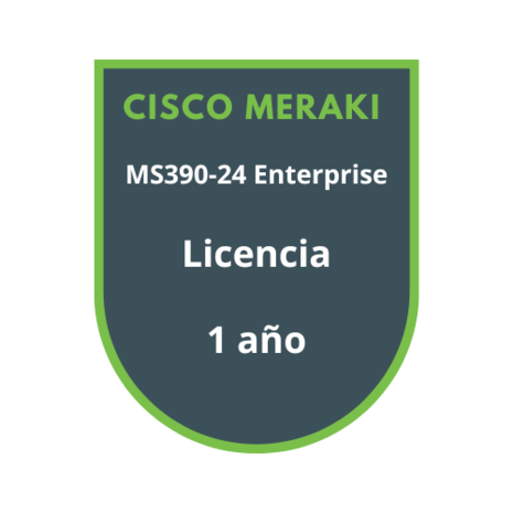 Cisco Meraki MS390-24 Enterprise Licencia 1 año Cisco Meraki MS390-24 Enterprise Licencia 1 año