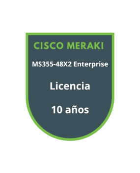 Cisco Meraki MS355-48X2 Enterprise Licencia 10 años Cisco Meraki MS355-48X2 Enterprise Licencia 10 años