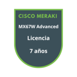 Cisco Meraki MX67W Advanced Security Licencia 7 años Cisco Meraki MX67W Advanced Security Licencia 7 años