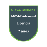 Cisco Meraki MX64W Advanced Security Licencia 7 años Cisco Meraki MX64W Advanced Security Licencia 7 años