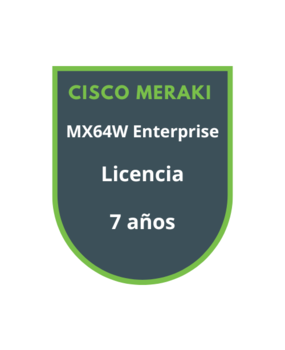 Cisco Meraki MX64W Enterprise Licencia 7 años Cisco Meraki MX64W Enterprise Licencia 7 años